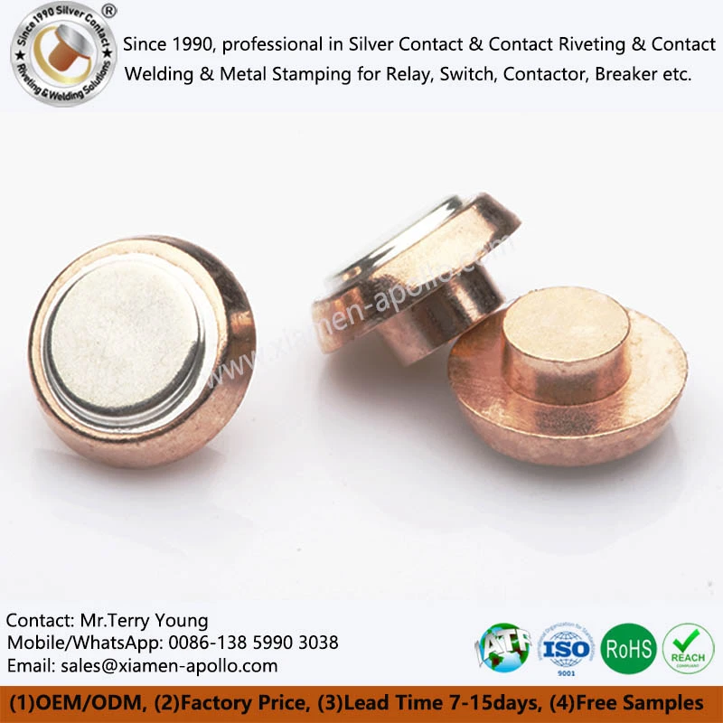 Cap Head Silver Contacts Cap Head Silver Contacts
