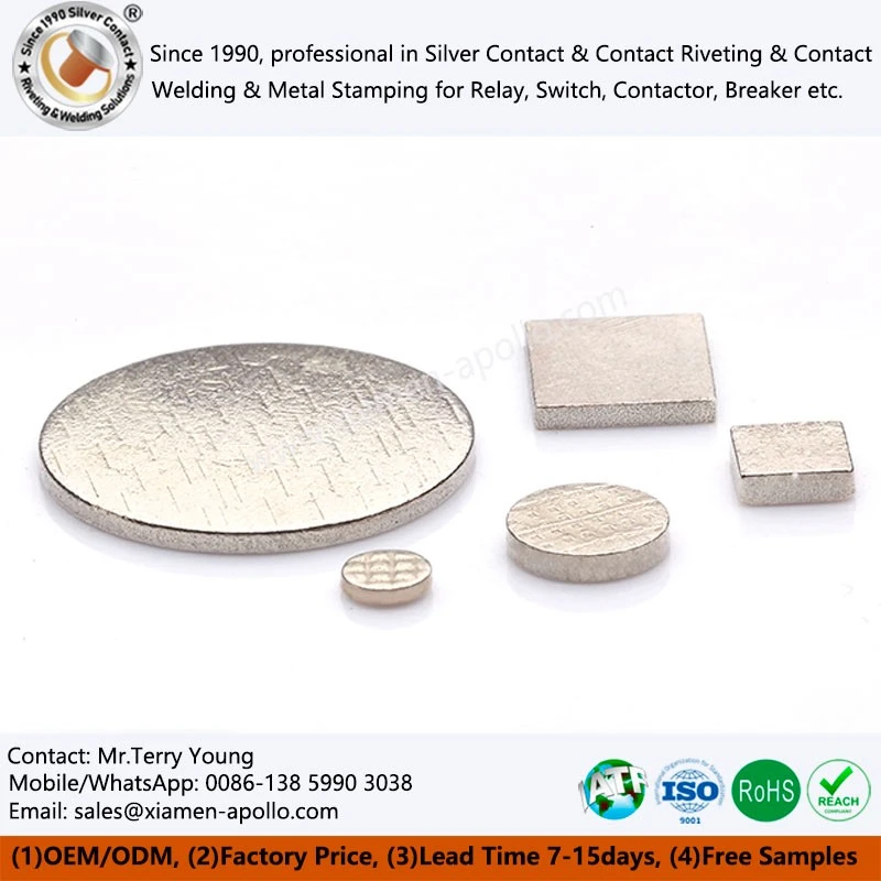Button Silver Contacts Button Silver Contacts